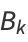 B_k