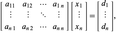 Cramer's Rule -- from Wolfram MathWorld