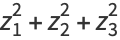 z_1^2+z_2^2+z_3^2