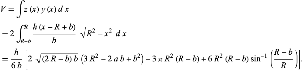 Cylindrical Wedge From Wolfram Mathworld