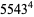 5543^4