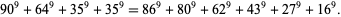  90^9+64^9+35^9+35^9=86^9+80^9+62^9+43^9+27^9+16^9. 