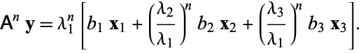  A^ny=lambda_1^n. ¡