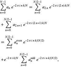 Fast Fourier Transform From Wolfram Mathworld