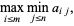  max_(i<=m)min_(j<=n)a_(ij), 