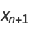 x_(n+1)