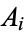 A_i