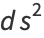 ds^2