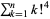 sum_(k=1)^(n)k!^4