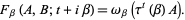  F_beta(A,B;t+ibeta)=omega_beta(tau^t(beta)A). 