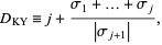  D_(KY)=j+(sigma_1+...+sigma_j)/(|sigma_(j+1)|), 