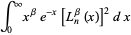 int_0^inftyx^betae^(-x)[L_n^beta(x)]^2dx