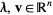 lambda,v in R^n