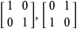 Permutation Matrix -- From Wolfram Mathworld