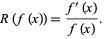 Relative Rate of Change -- from Wolfram MathWorld