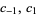 c_(-1),c_1