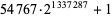 54767·2^(1337287)+1