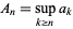  A_n=sup_(k>=n)a_k 