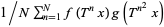 1/Nsum_(n=1)^(N)f(T^nx)g(T^(n^2)x)