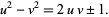  u^2-v^2=2uv+/-1. 