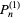 P_n^((1))