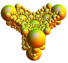 3-dimensional Apollonian gasket