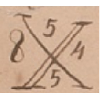 Abraham Lincoln's casting-out-nines check, Plimpton 089.001, Rare Book and Manuscript Library, Columbia University