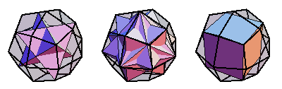 Deltoidal icositetrahedron inscribed solids