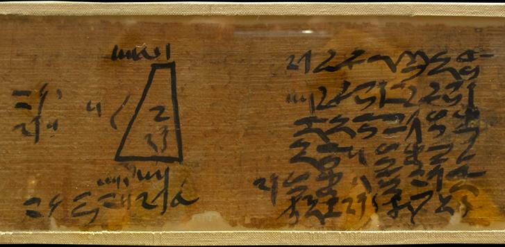 The Moscow Mathematical Papyrus.