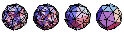 Solids inscriptable in a pentakis dodecahedron