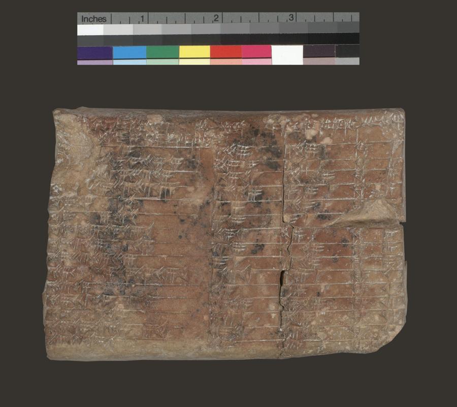 The Old Babylonian tablet Plimpton 322.