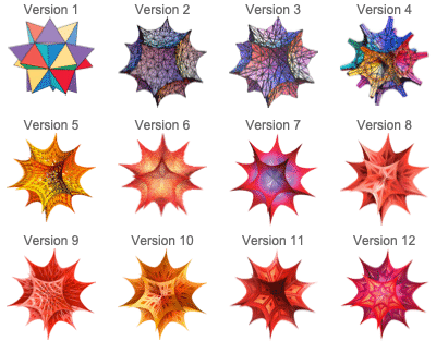 Spikeys for consecutive versions of Mathematica