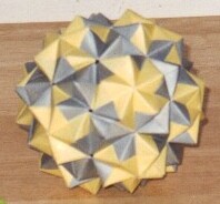 Origami icosidodecahedron