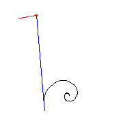 Logarithmic spiral involute animation