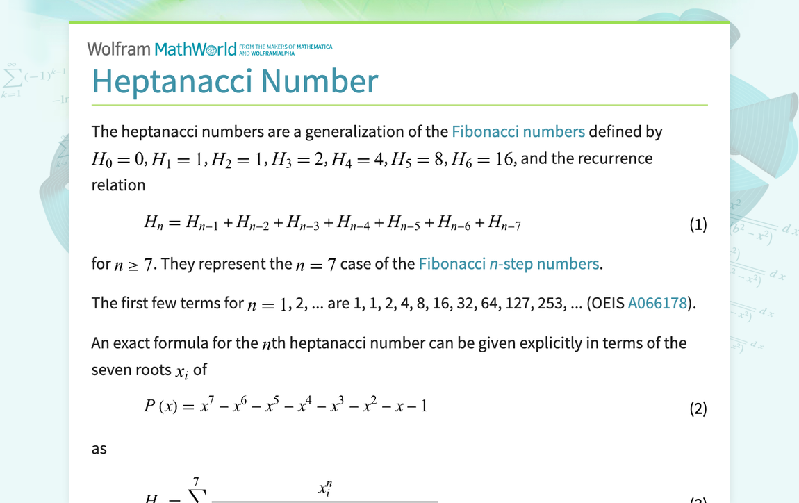 HEPTANACCI visual data 3