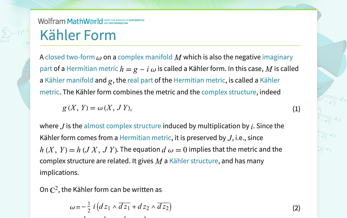 Lectures on Kähler Geometry A. Moroianu Lectures on Differential Geometry (2010 re-issue): Schoen